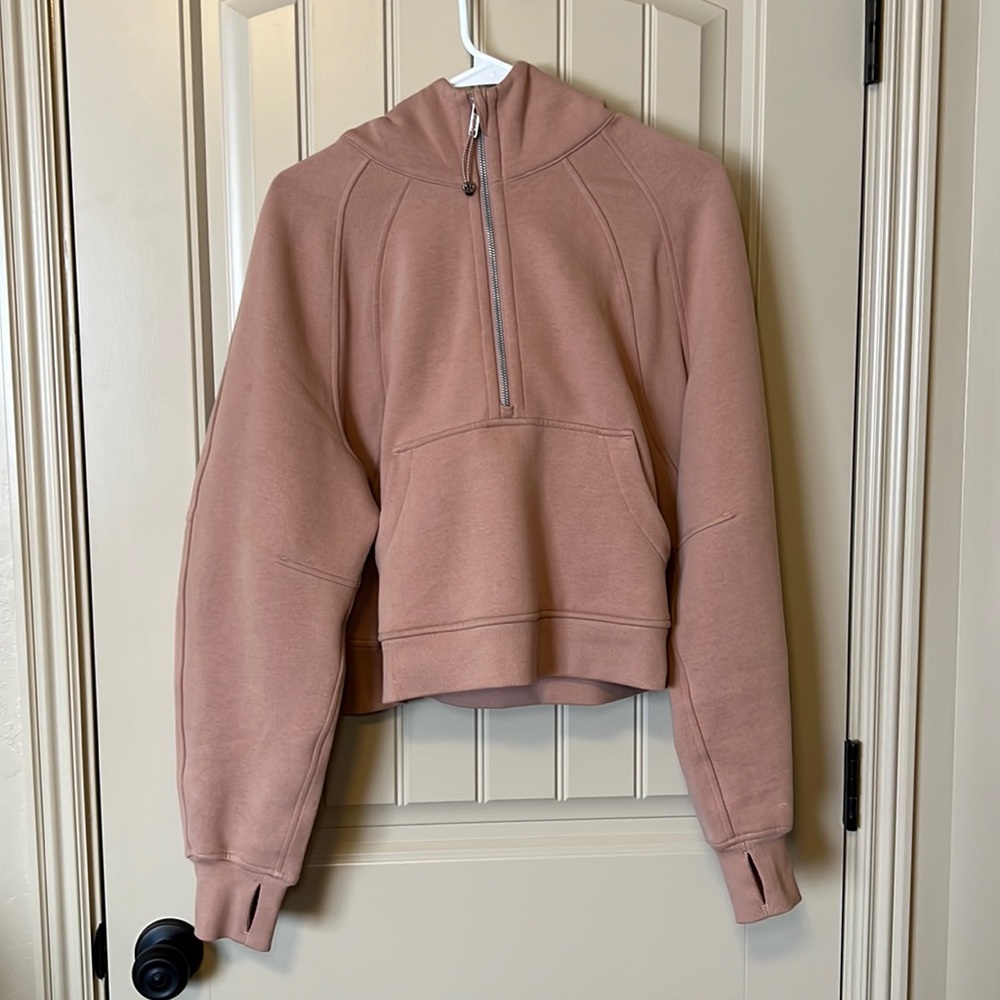 Lululemon OS half zip scuba size M/L